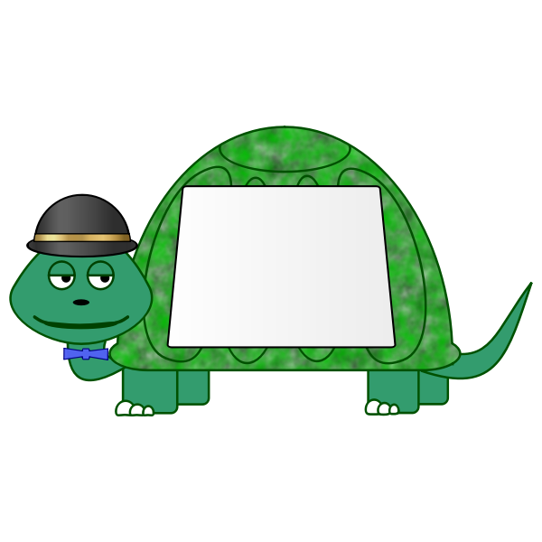 SVG Turtle Sign