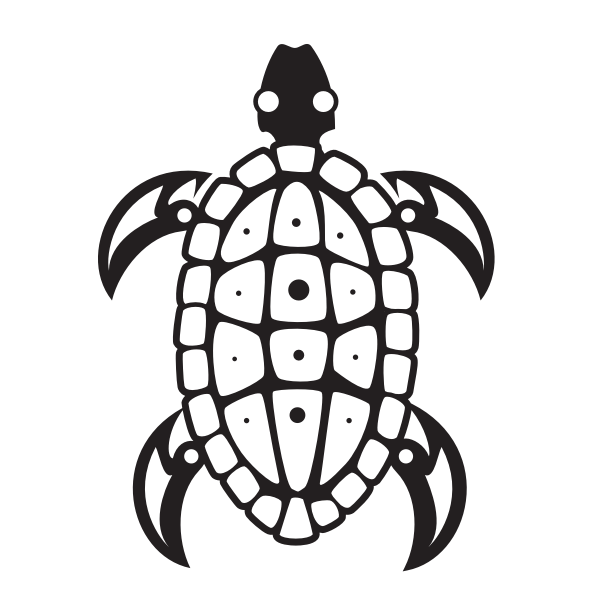 SVG Turtle silhouette