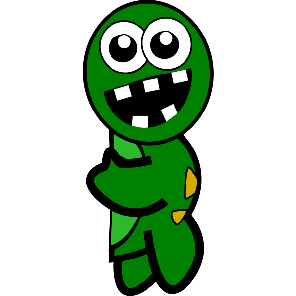 SVG Turtle thumbs-up vector graphics