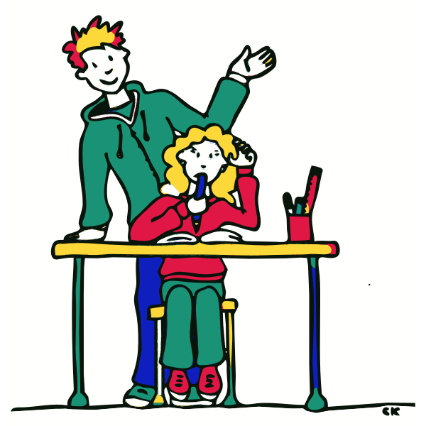SVG Tutor and student
