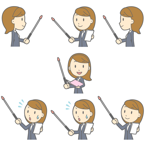 SVG Tutor girl