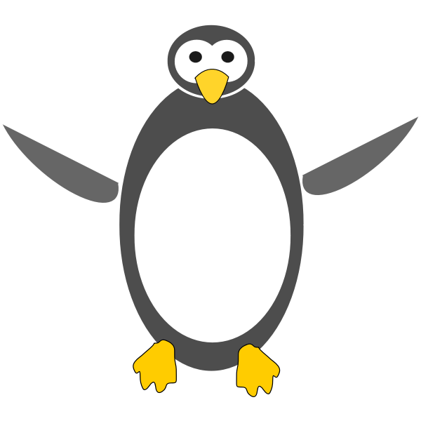 SVG tux