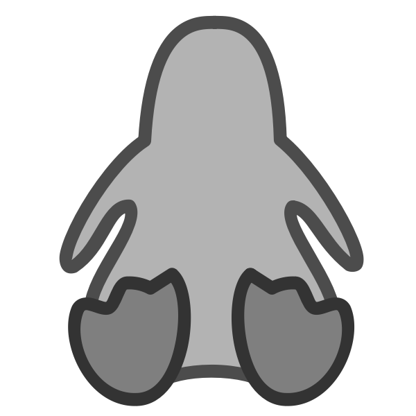 SVG Tux icon