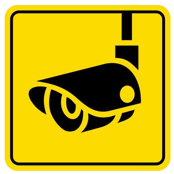 SVG TV camera sign
