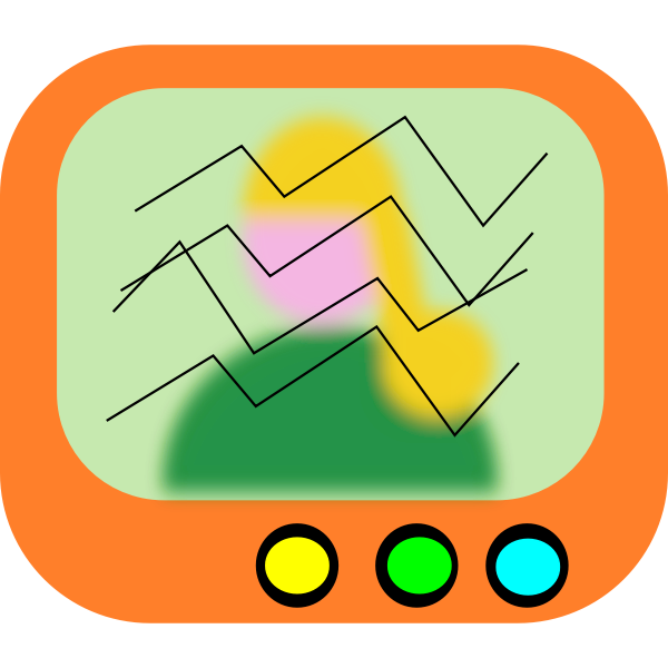 SVG tv icon