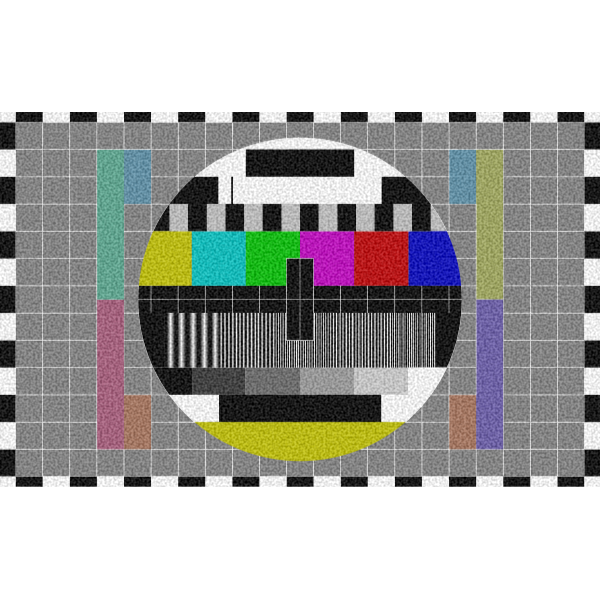 SVG TV test screen