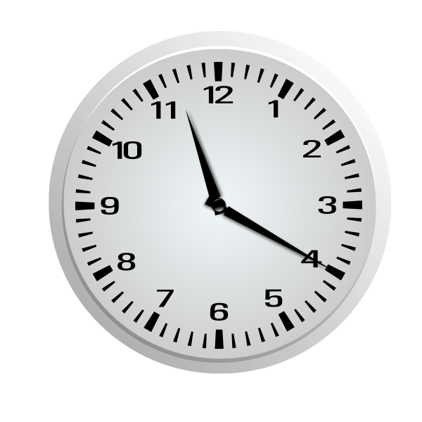 SVG Twenty Minutes After Eleven