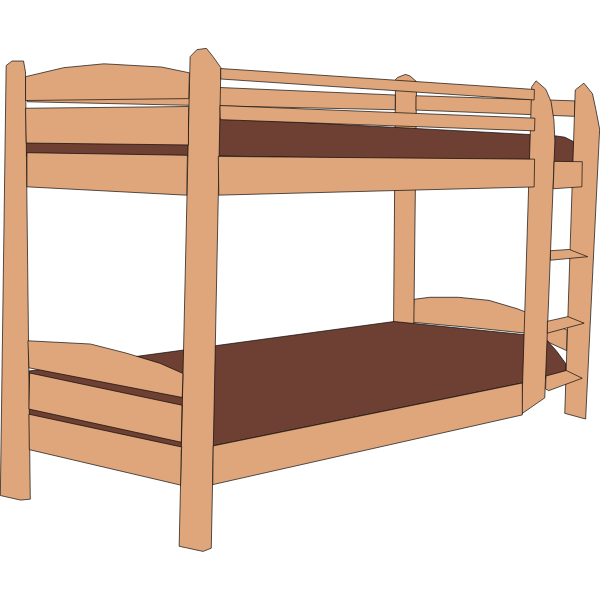 SVG Twin bunk beds