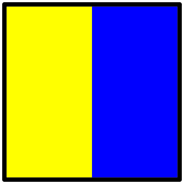 SVG Two colored nautical symbol