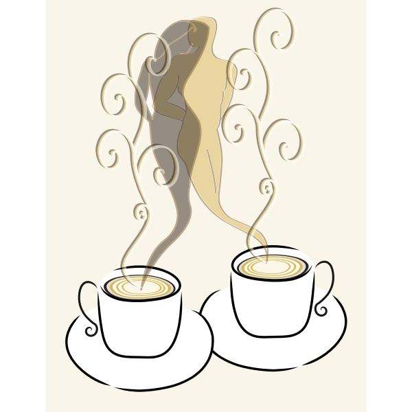 SVG Two cups
