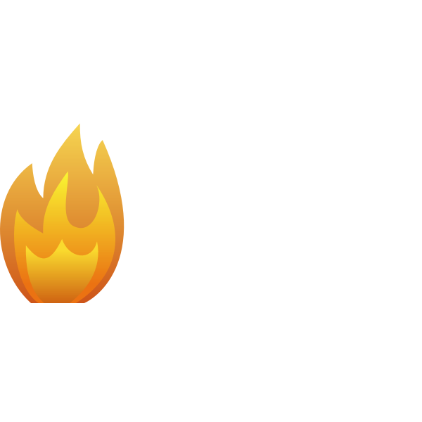 SVG Two flames