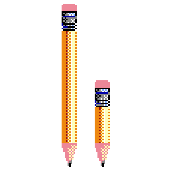 SVG Two pencils