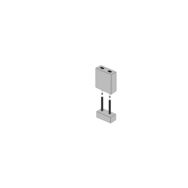 SVG Two pin jumper