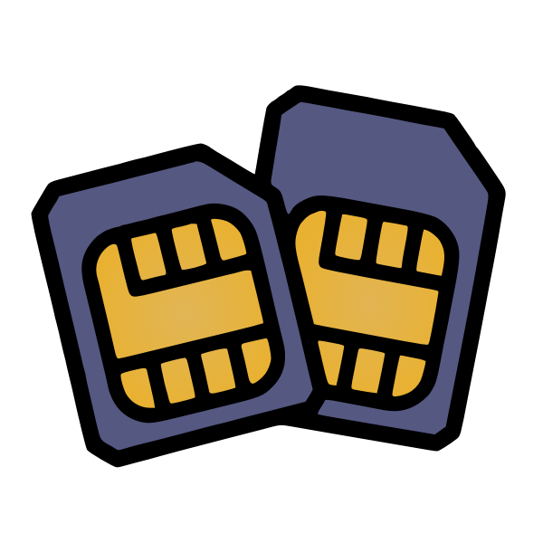 SVG Two SIM cards