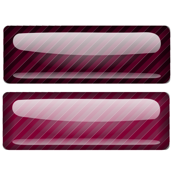 SVG Two stripped crimson squares vector graphics