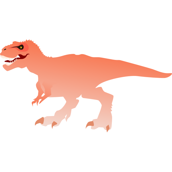 SVG Tyrannosaurus Rex silhouette-1581692259