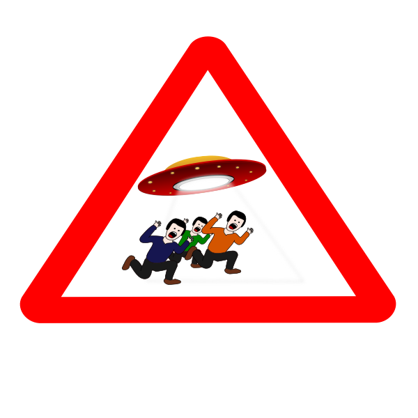 SVG UFO danger