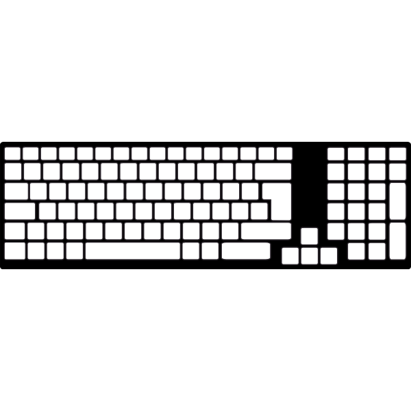 SVG UK Compact Keyboard