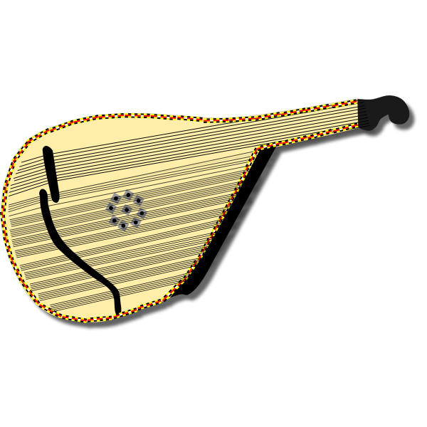 SVG Ukrainian musical instrument