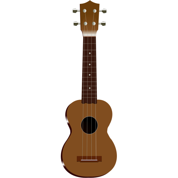 SVG Ukulele vector graphics