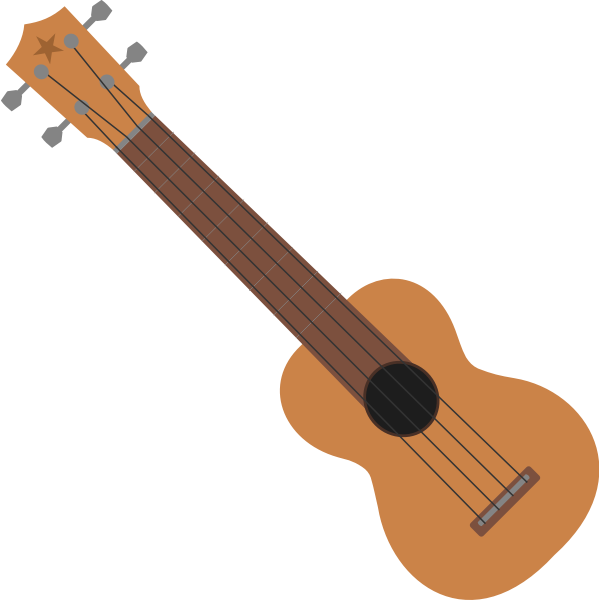 SVG Ukulele vector icon