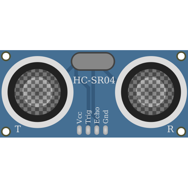 SVG Ultrasonic Distance Measurement Module