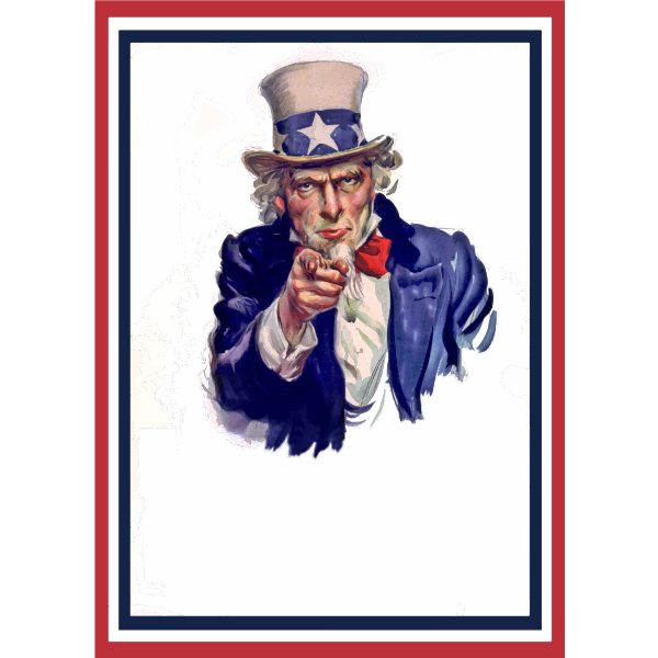 SVG Uncle Sam