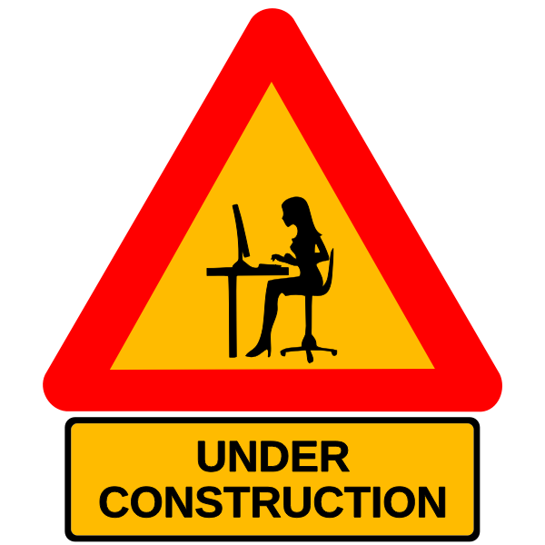 SVG Under construction vector symbol
