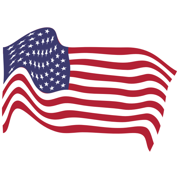 SVG United States flag
