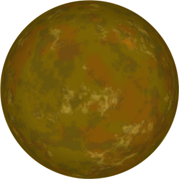 SVG Unknown planet