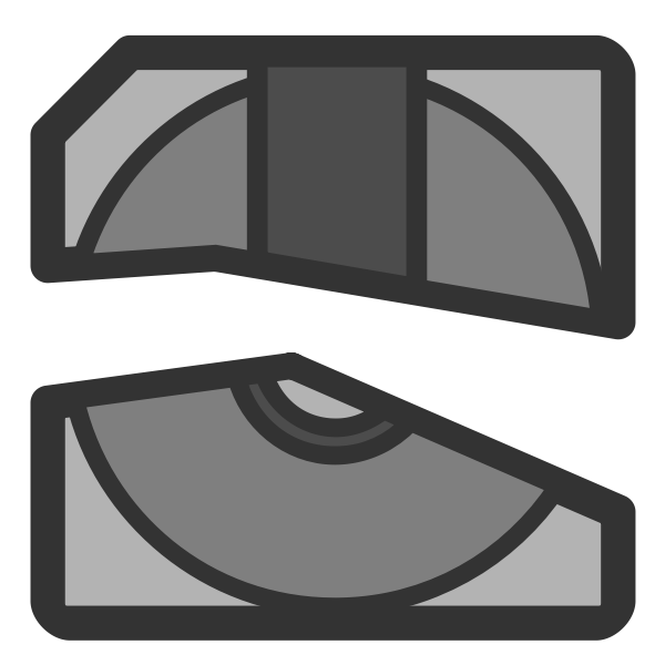 SVG Unmount MO disc icon