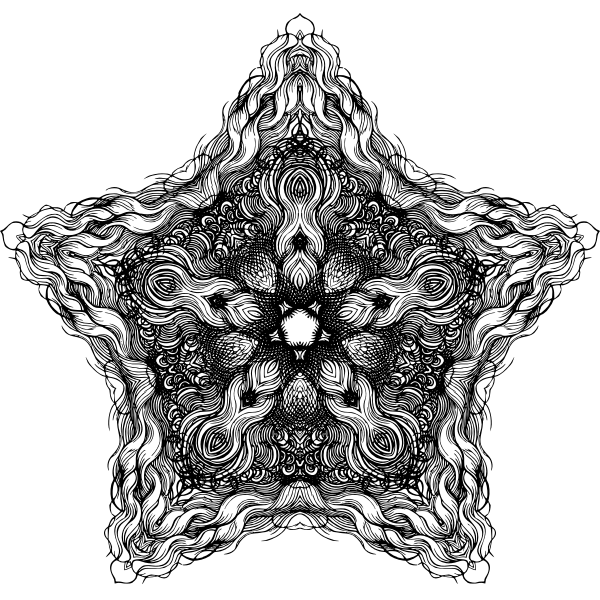 SVG Unusual star