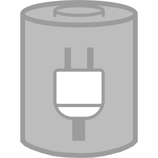SVG UPS device vector image