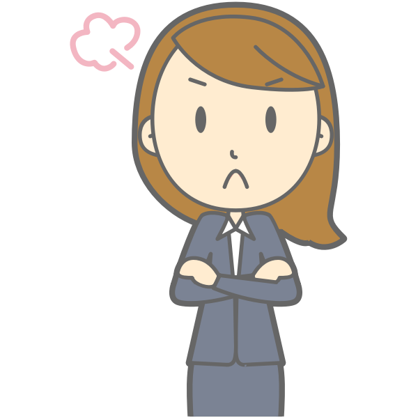 SVG Upset business lady