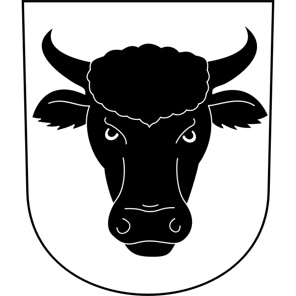 SVG Urdorf coat of arms vector image