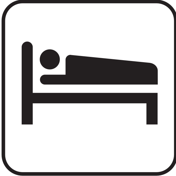 SVG US National Park Maps pictogram for a hotel vector image