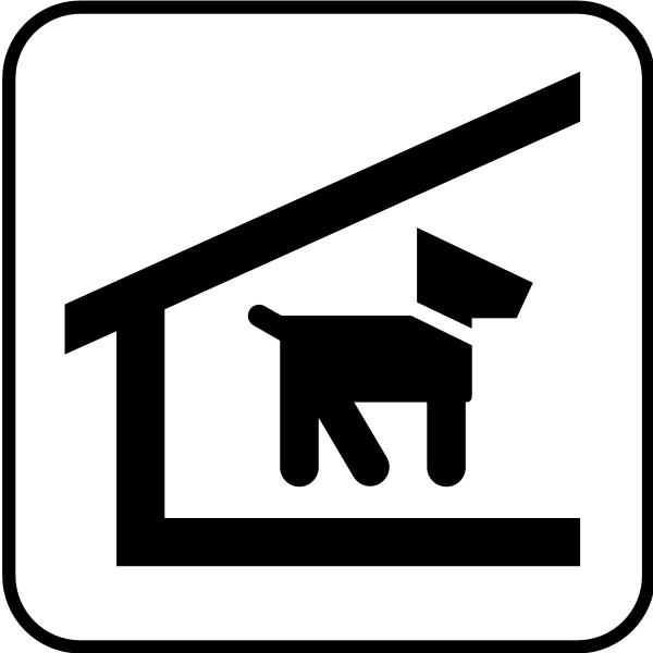 SVG US National Park Maps pictogram for a pet shelter vector image
