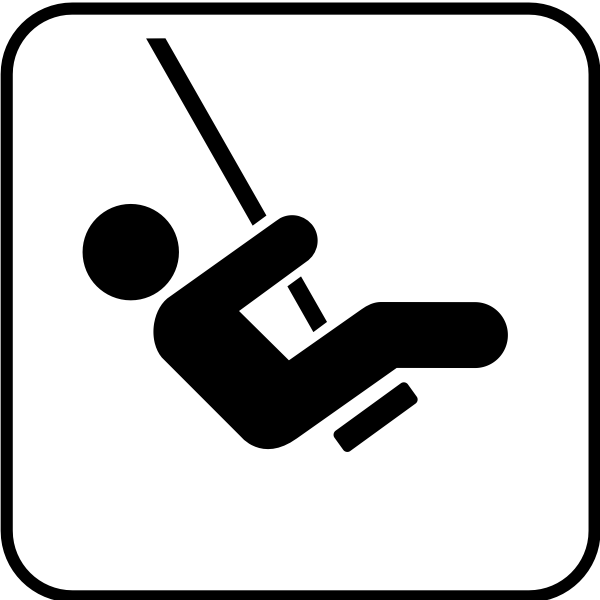SVG US National Park Maps pictogram for a playground vector image