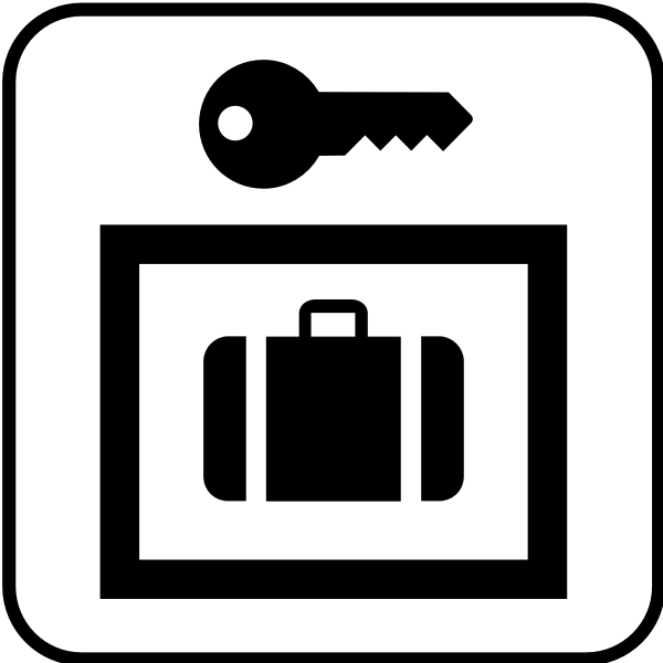 SVG US National Park Maps pictogram for a storage facility vector image