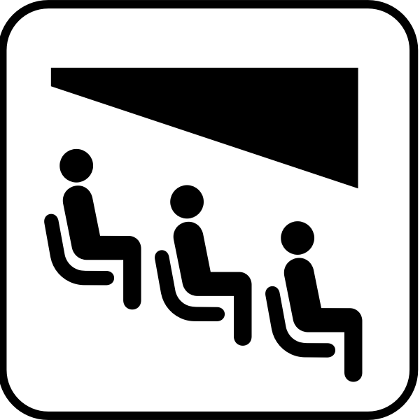 SVG US National Park Maps pictogram for a theater vector image