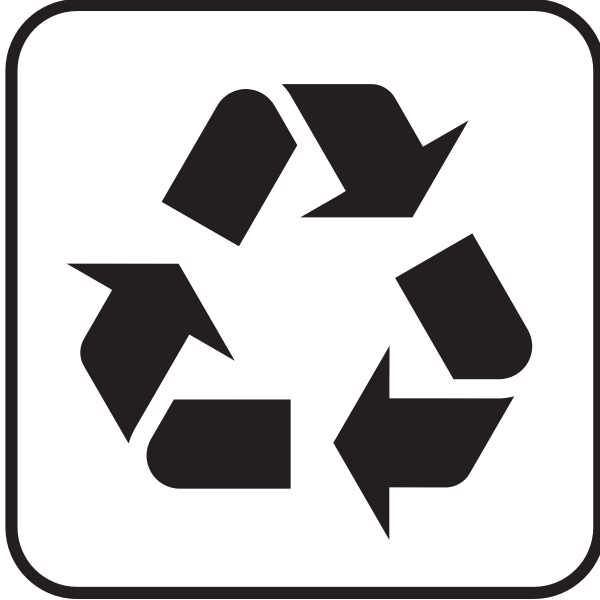 SVG US National Park Maps pictogram for recycling vector image