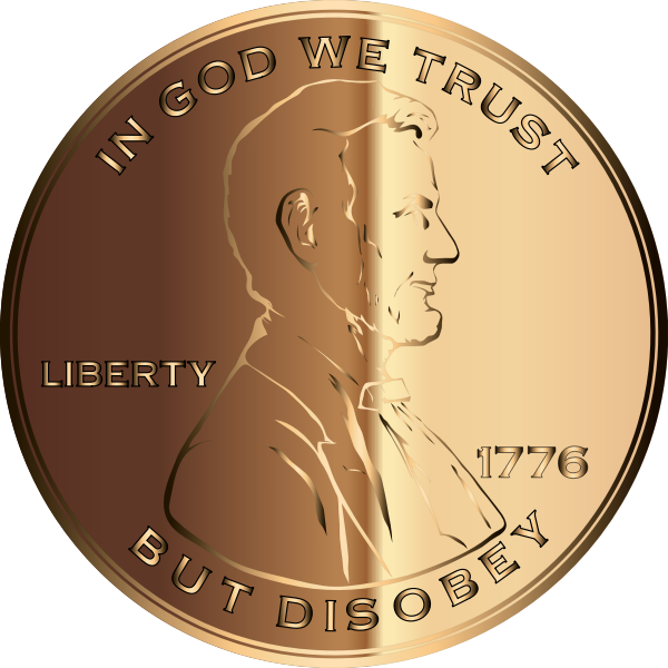 SVG US penny