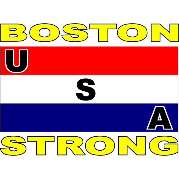 SVG USA BOSTON STRONG