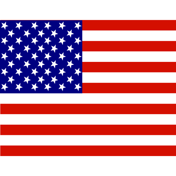 SVG USA Flag