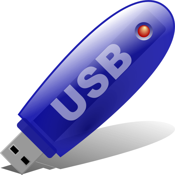 SVG USB memory stick vector graphics