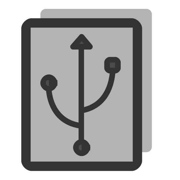 SVG USB vector icon