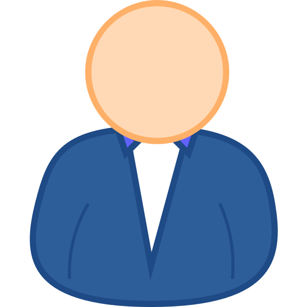 SVG User 3 avatar vector clip art