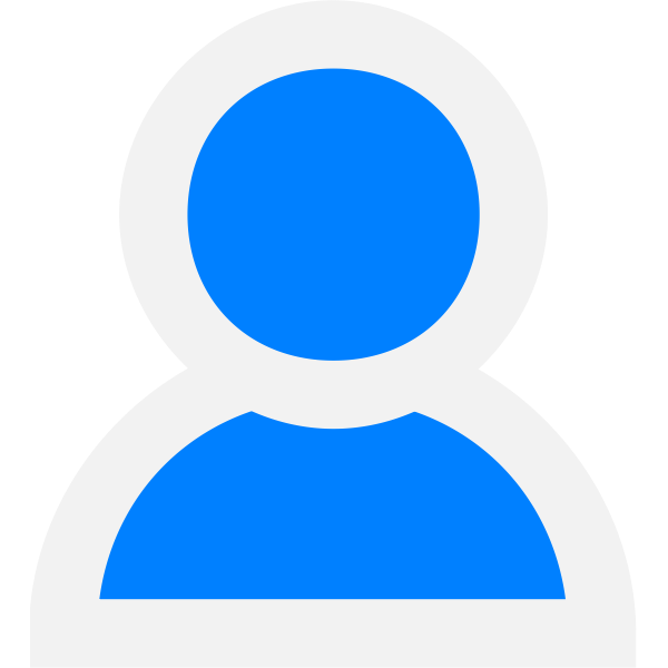 SVG User avatar vector graphics