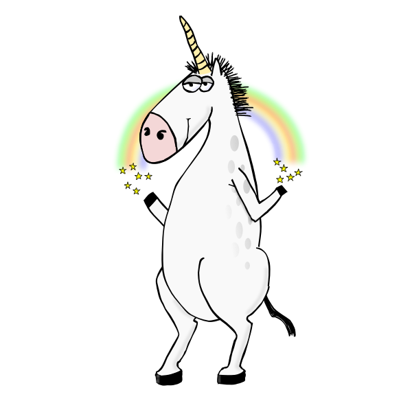 SVG Utopic unicorn