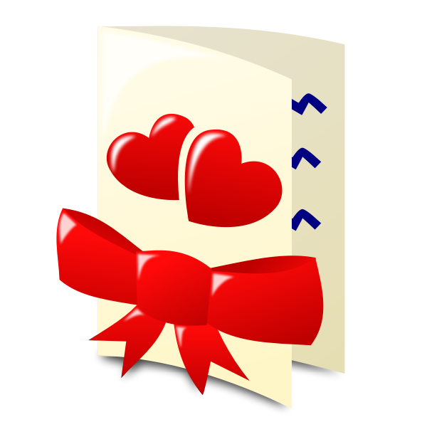SVG Valentine039s Day card